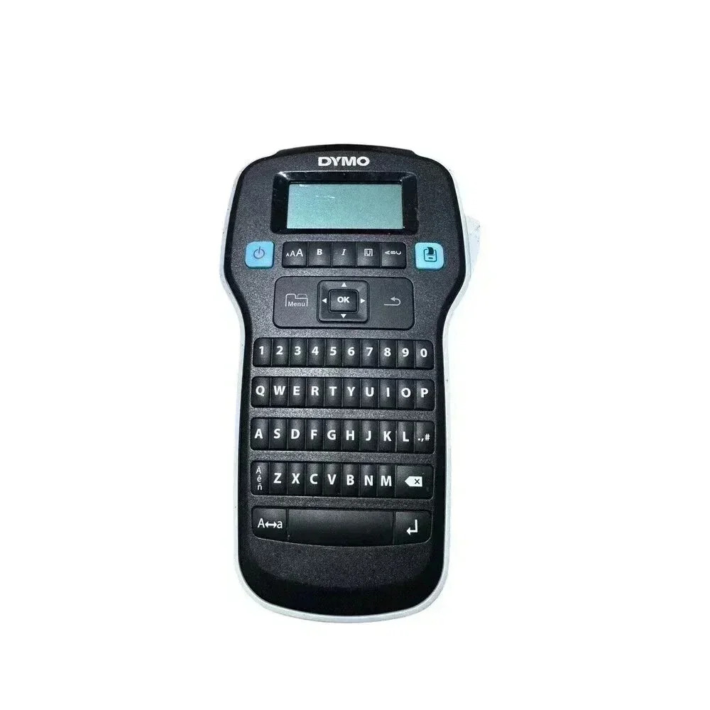 DYMO LabelManager 160 Black LCD Display QWERTY Keyboard Thermal Printer Works